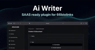 AI - Writing Assistant, Image Generator, Speech to Text - 66biolinks plugin