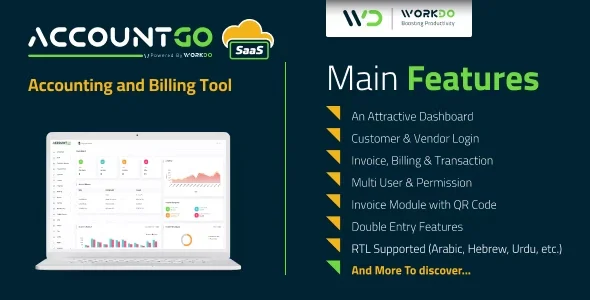 AccountGo SaaS - Accounting and Billing Tool