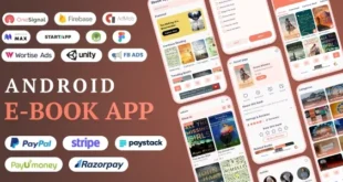 Android EBook App (Books App, PDF, ePub, Online Book Reading, Download Books)