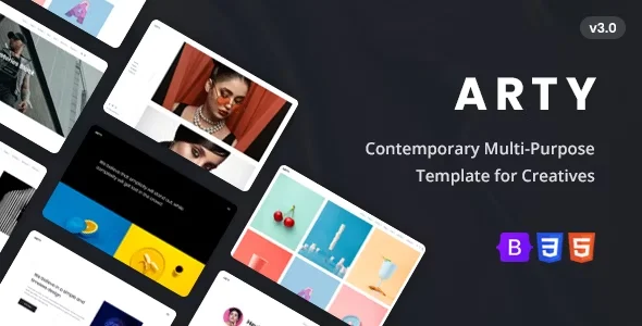 Arty - Creative Multi-Purpose HTML5 Template