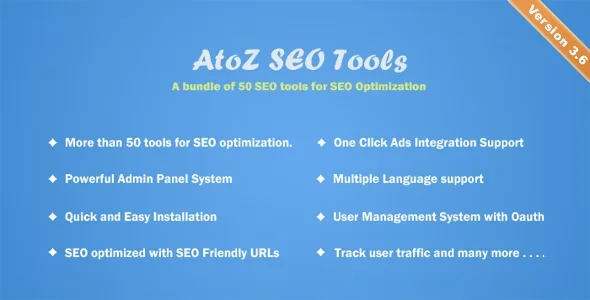 AtoZ SEO Tools - Search Engine Optimization Tools