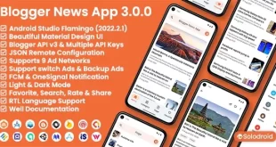 Blogger News App - Blogger API v3