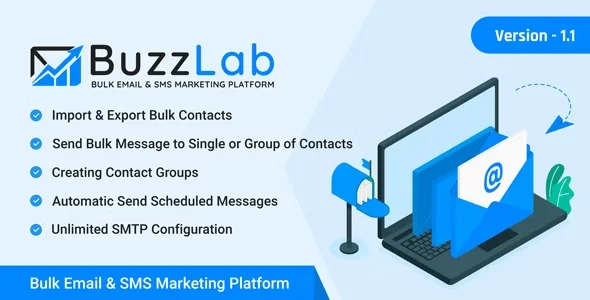 BuzzLab - Bulk Email And SMS Marketing Platform