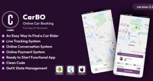 CarBo - Online Car Booking Flutter App UI Kit