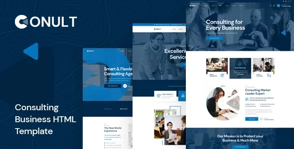 Consult v1.0 – Consulting Business HTML Template Free