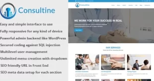 Consultine - Consulting, Business and Finance Website CMS