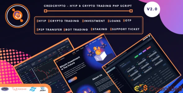 CredCrypto v3.0 Nulled – HYIP Investment and Trading Script