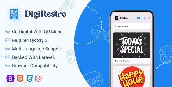 DigiRestro - Single Owner Multiple Restaurant QR Menu Generator