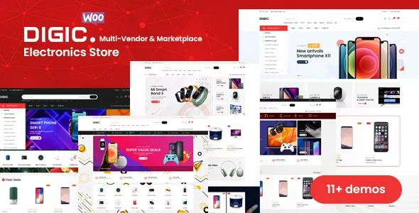 Digic v1.0.5 – Electronics Store WooCommerce Theme Free