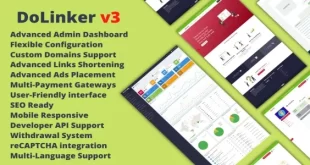 DoLinker - Ultimate URL Shortener Platform (SaaS)
