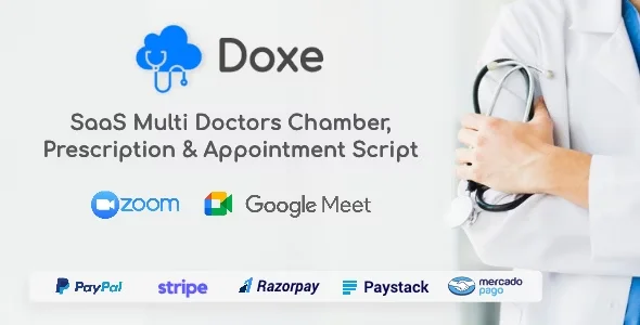 Doxe - SaaS Doctors Chamber, Prescription & Appointment Software