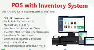 Easy POS and Restaurant Solution with Hold Tables PHP Script