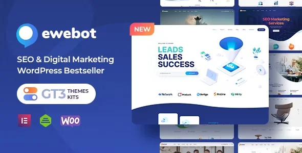 Ewebot v2.5.7 – SEO Marketing Digital Agency WordPress Theme