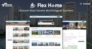 Flex Home - Laravel Real Estate Multilingual System