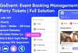 GoEvent - Event Booking Management | Event Planner | Ticket Booking | Flutter Full Solution App