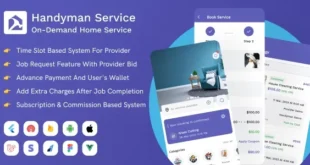 Handyman Service - On-Demand Home Service Flutter App with Complete Solution