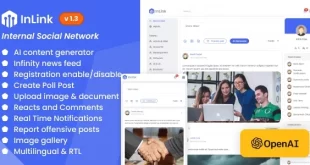 InLink - Internal Social Networking System