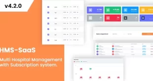 InfyHMS-Saas v1.1.0 – Laravel Multi Hospital Management System