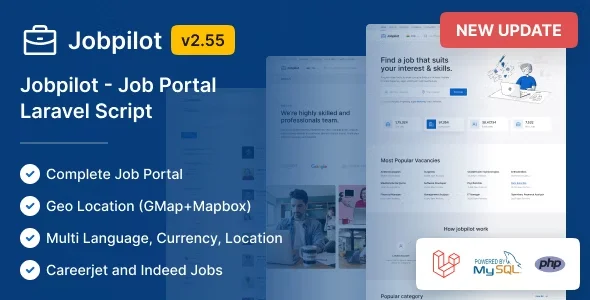 Jobpilot - Job Portal Laravel Script