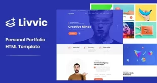 Livvic - Personal Portfolio HTML Template