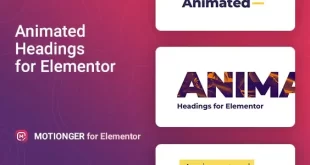 Motionger v2.0.3 – Animated Heading for Elementor Addon