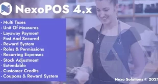 NexoPOS v4.6.3 – POS, CRM & Inventory Manager PHP Script