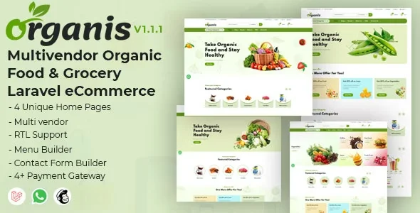 Organis-Multivendor-Organic-Food-Grocery-Laravel-eCommerce