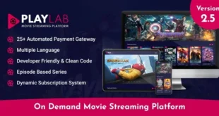 PlayLab - On Demand Movie Streaming Platform