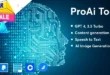 ProAi Tools - AI Writing Assistant and Content Creator as SaaS