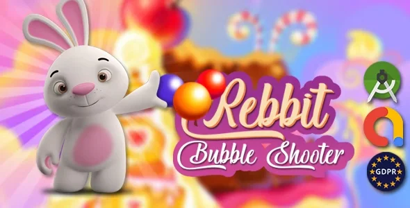 Rebbit bubble android studoi + admob