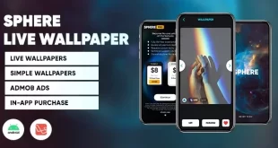 Sphere : Live Wallpaper App | Android Wallpaper app with admin panel (Laravel)