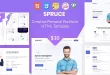 Spruce v1.1 – Personal Portfolio and vCard Template Free