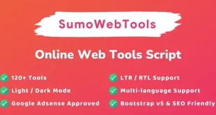 SumoWebTools v1.0.3 – Online Web Tools Script Nulled