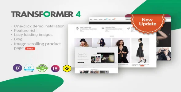 Transformer PrestaShop Theme v4.7.0 Nulled – Responsive PrestaShop Template