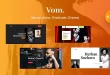 Vom v1.0 – Multipurpose Film Maker HTML5 Template Free