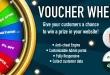 Voucher Wheel - Engage and give prizes to your customers