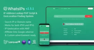 WhatsIPs | IP Address Lookup PHP Script