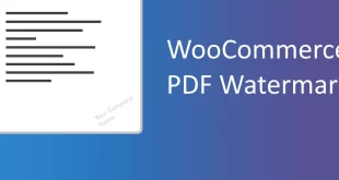 WooCommerce PDF Watermark Plugin v1.5.1