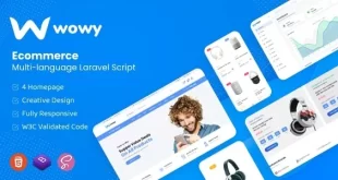 Wowy - Multi-language Laravel eCommerce Script