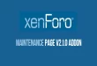 XenForo Maintenance Page v2.1.0 Addon