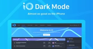 XenForo iO Dark Mode Theme v2.2.12.0