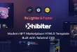 Xhibiter | NFT Marketplace HTML Template