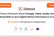 Zaistock - Free & Premium Stock Photo, Video, Audio, Icon Illustration Script