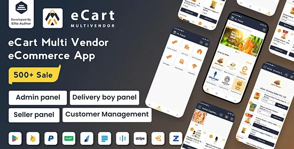 eCart - Multi Vendor eCommerce System