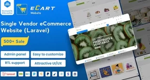 eCart Web- eCommerce Store Website with Laravel