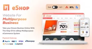 eShop Web - Multi Vendor eCommerce Marketplace / CMS