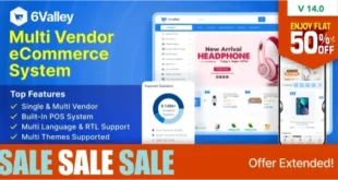 6valley Multi-Vendor E-commerce - Complete eCommerce Mobile App, Web, Seller and Admin Panel