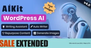 AIKit - WordPress AI Automatic Writer, Chatbot, Writing Assistant & Content Repurposer / OpenAI GPT