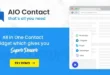 AIO Contact - All in One Contact Widget - Support Button