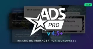 Ads Pro Plugin - Multi-Purpose WordPress Advertising Manager